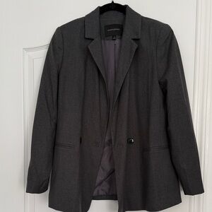 Banana Republic Gray Blazer Jacket
